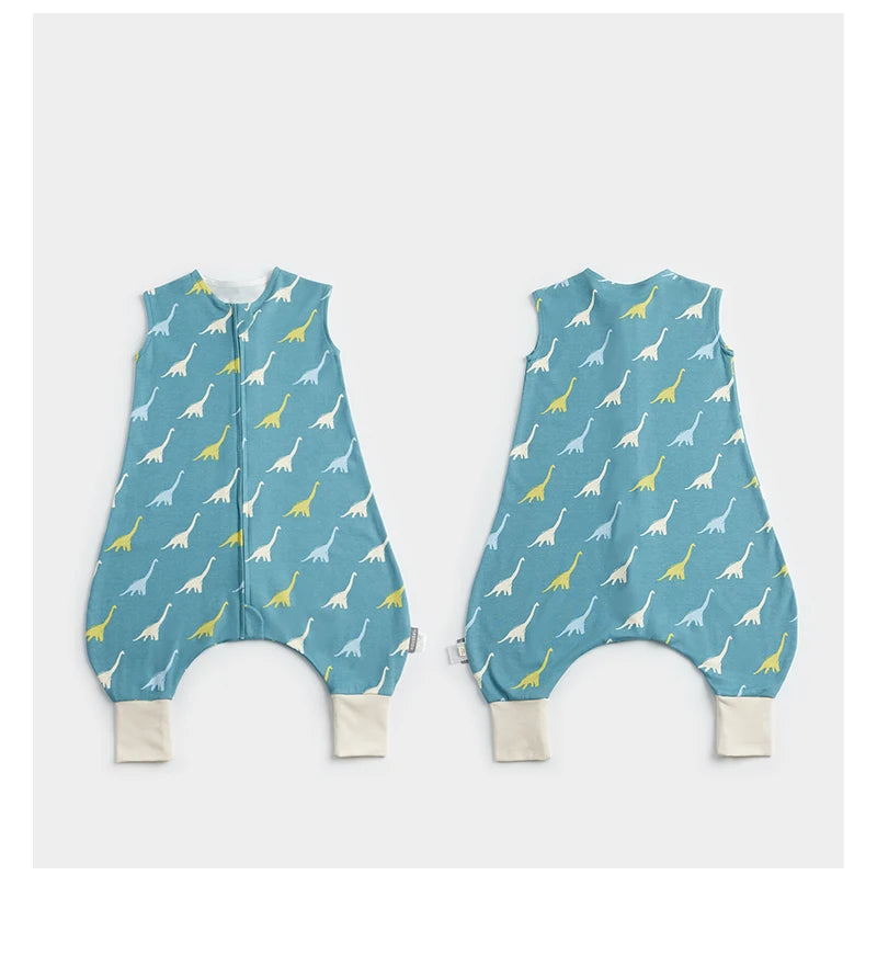 Sommerschlafsack mit Beinen aus Baumwolle – leicht, atmungsaktiv & ideal für warme Nächte