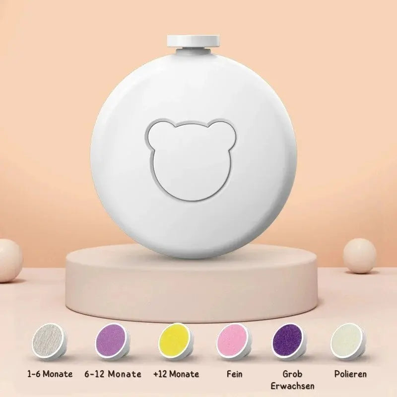 Elektrischer Nageltrimmer für Babys – Sanftes Feilen & Pflegen der Nägel ab Geburt