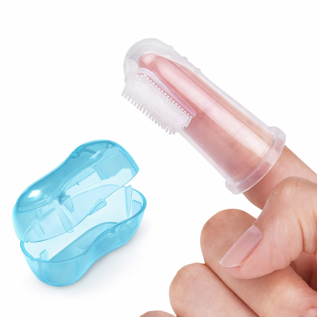 Fingerzahnbürste für Babys – weich & sanft zur Zahnpflege ab dem ersten Zahn