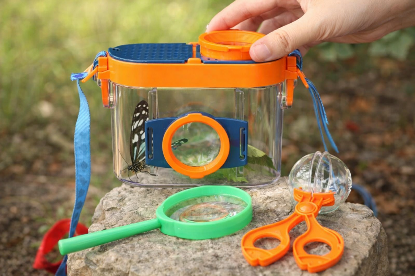 Insektenbeobachtungs-Set für Kinder – mit Lupe & Fangbox für kleine Naturforscher