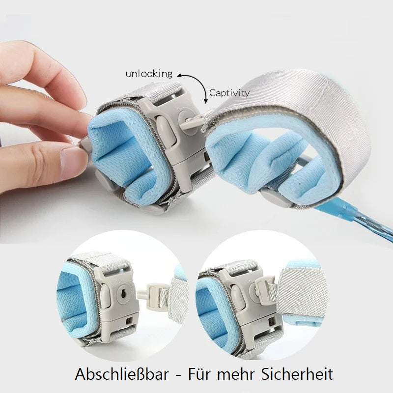 Sicherheits-Armband für Kinder mit Schloss – schützt zuverlässig vor dem Weglaufen