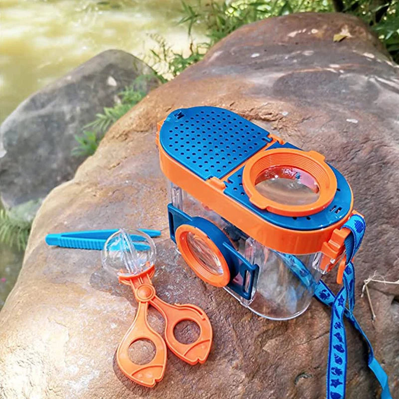 Insektenbeobachtungs-Set für Kinder – mit Lupe & Fangbox für kleine Naturforscher