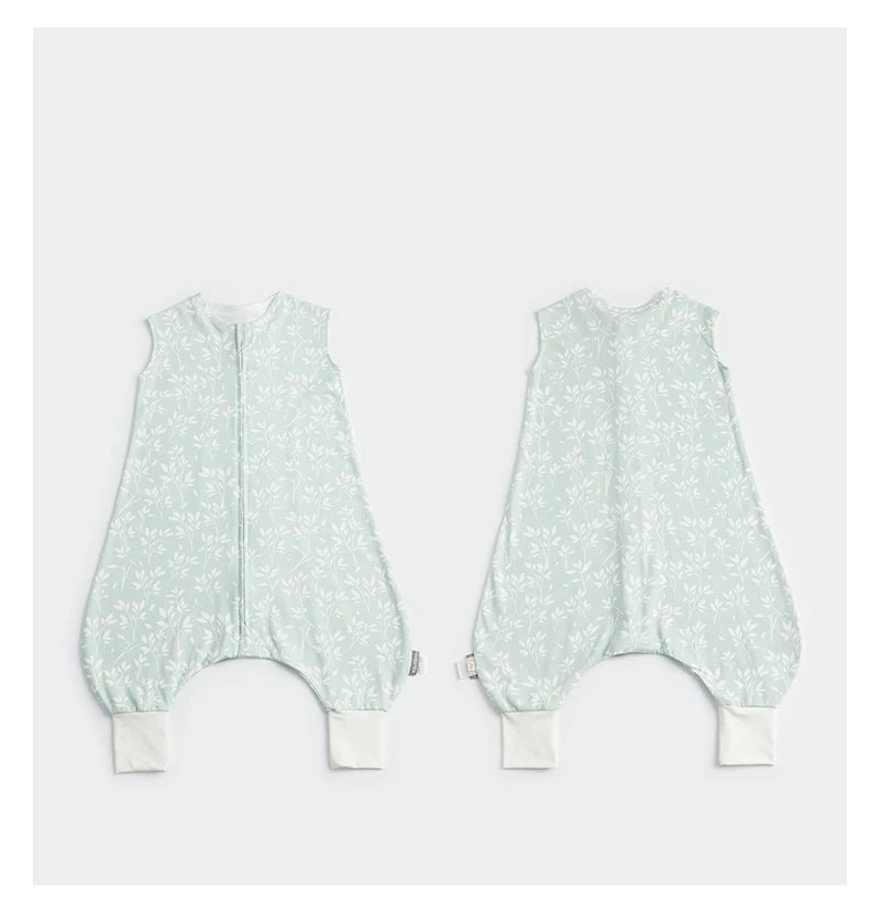 Sommerschlafsack mit Beinen aus Baumwolle – leicht, atmungsaktiv & ideal für warme Nächte