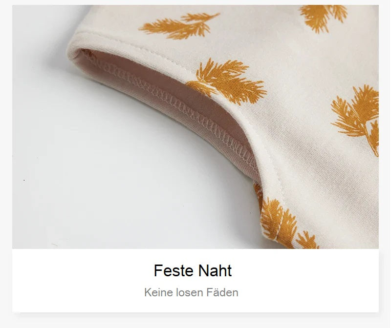 Sommerschlafsack mit Beinen aus Baumwolle – leicht, atmungsaktiv & ideal für warme Nächte