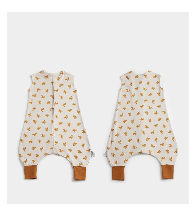 Sommerschlafsack mit Beinen aus Baumwolle – leicht, atmungsaktiv & ideal für warme Nächte